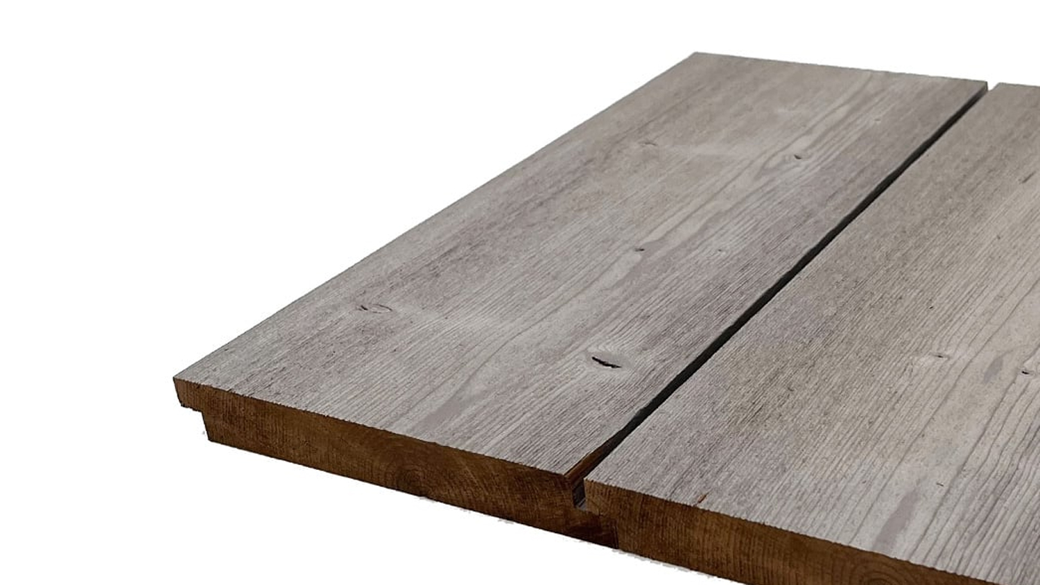 LUNA Arctic Layer Fassadenprofil* Thermofichte brushed vergraut, 19x188mm, Länge 4,50m, Wechselfalz, A-Sort. LUNA Arctic Layer Fassadenprofil* Thermofichte brushed vergraut, 19x188mm, Länge 4,50m, Wechselfalz, A-Sort.