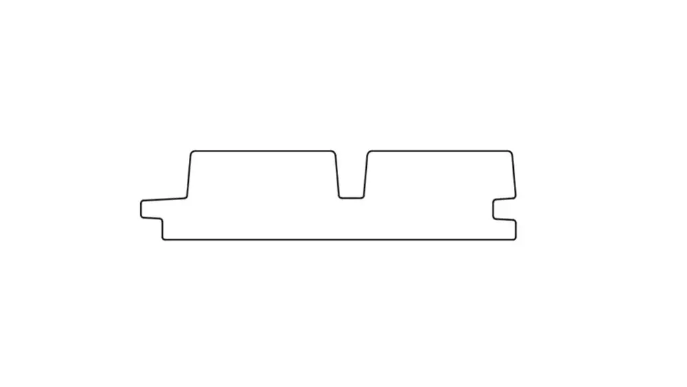 LUNA Duple 3D Fassadenprofil* mit Leistenoptik, Thermofichte, 32x140mm, Länge 3,90m, A-Sort. LUNA Duple 3D Fassadenprofil* mit Leistenoptik, Thermofichte, 32x140mm, Länge 3,90m, A-Sort.