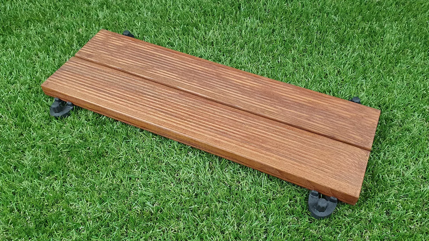 Klickfliese Gumideck Box A7 Thermoesche, 16 Dielen 21x70mm, Länge 51,4cm, Deckfläche 0,613 m²
