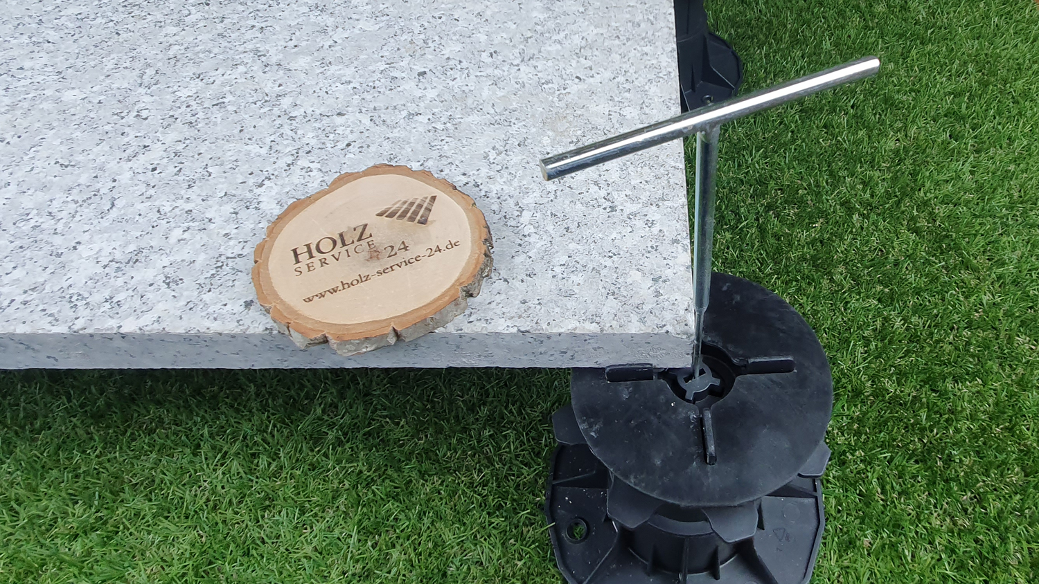 SALE Plattenlager Stelzlager für Terrassenplatten, H 155-230mm, selbstnivellierend