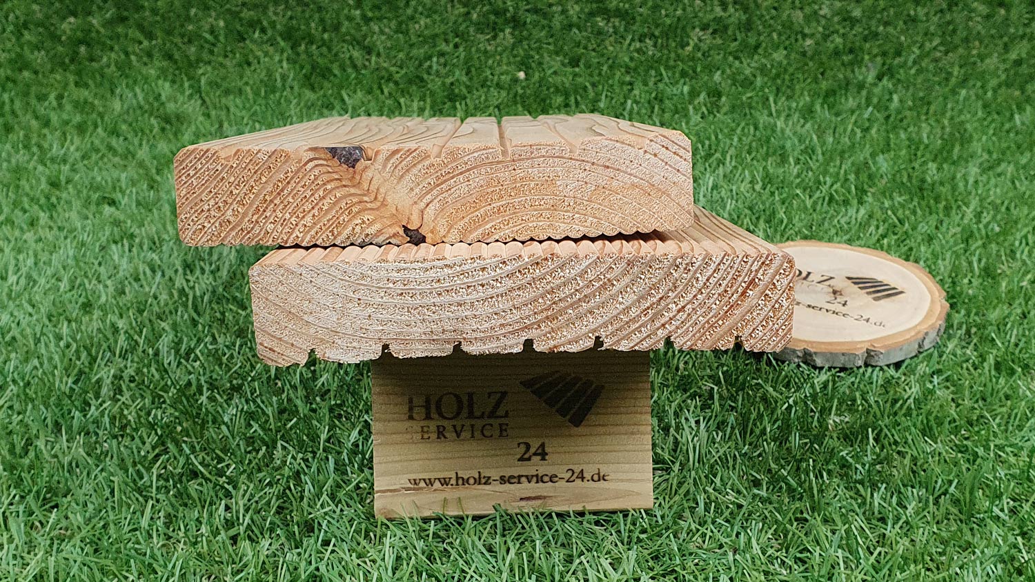 NORDIKA Terrassendiele europ. Lärche 27x143mm, Länge 3,00m, grob/fein, A/B