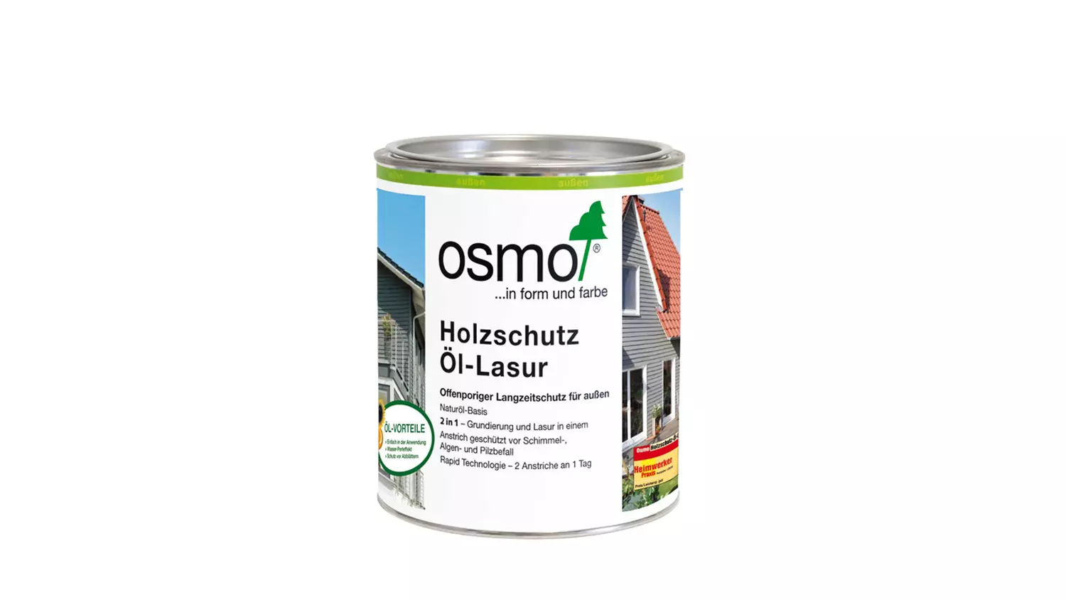 Osmo Holzschutz Öl-Lasur 727 Palisander, 0,75l 