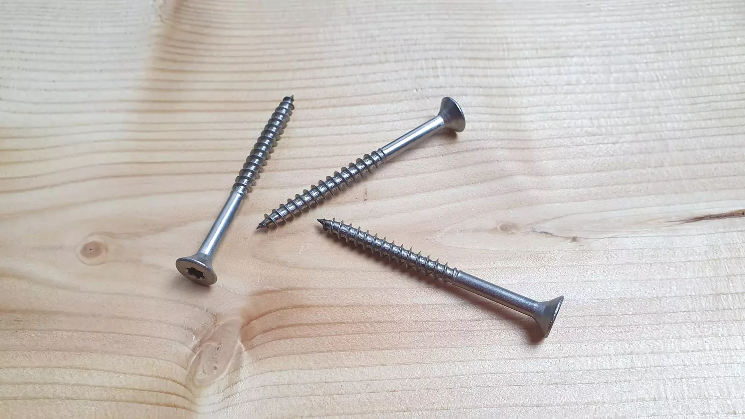 A2 Schrauben 5,0x60/36mm TX25, Senkkopf, ohne Bohrspitze, 100 Stck./Pack.