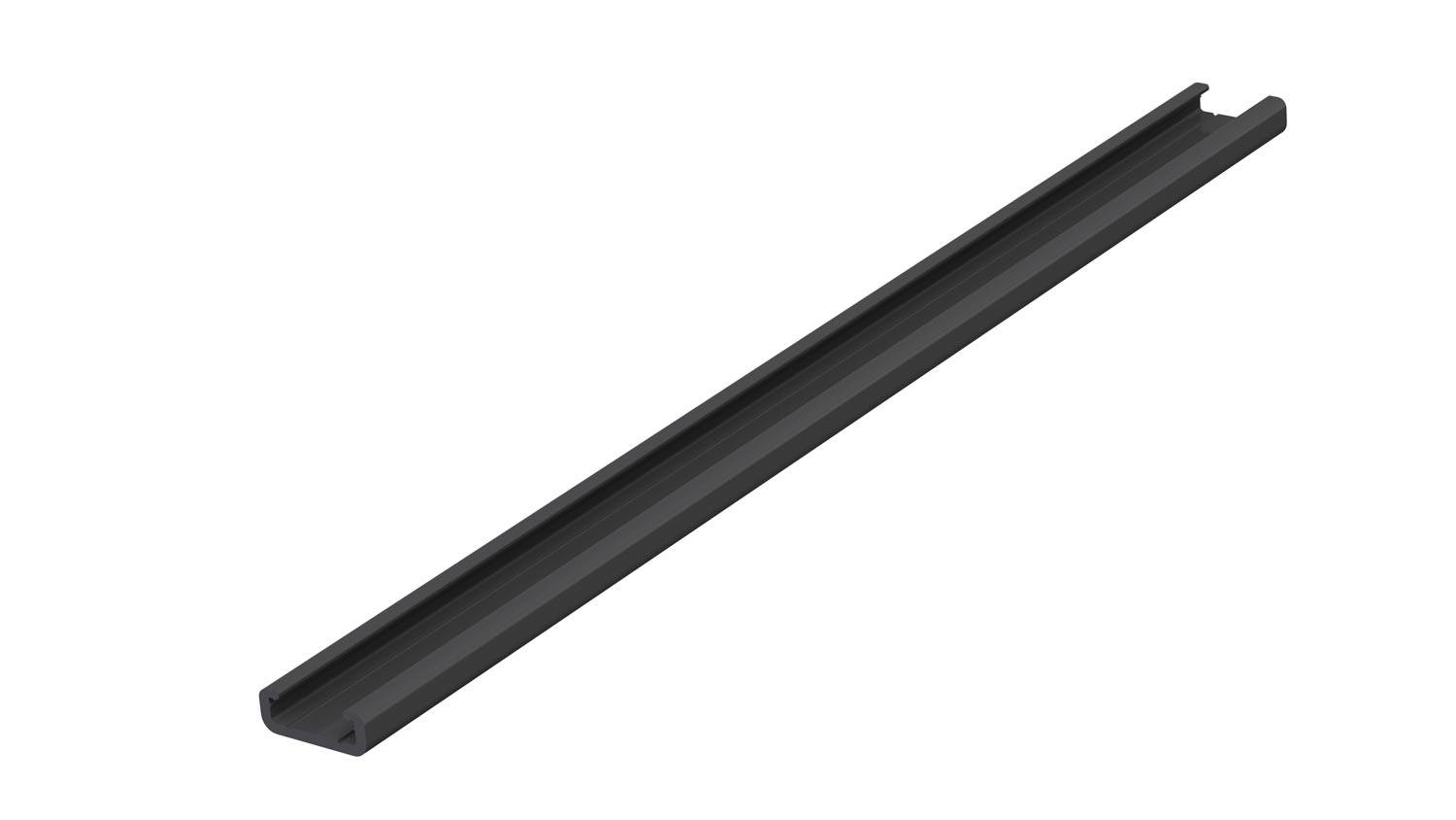 Megawood WPC Verbindungsschuh 28x76mm für Konstruktionsbalken 40x60 und 80x60mm, Länge 3,60m