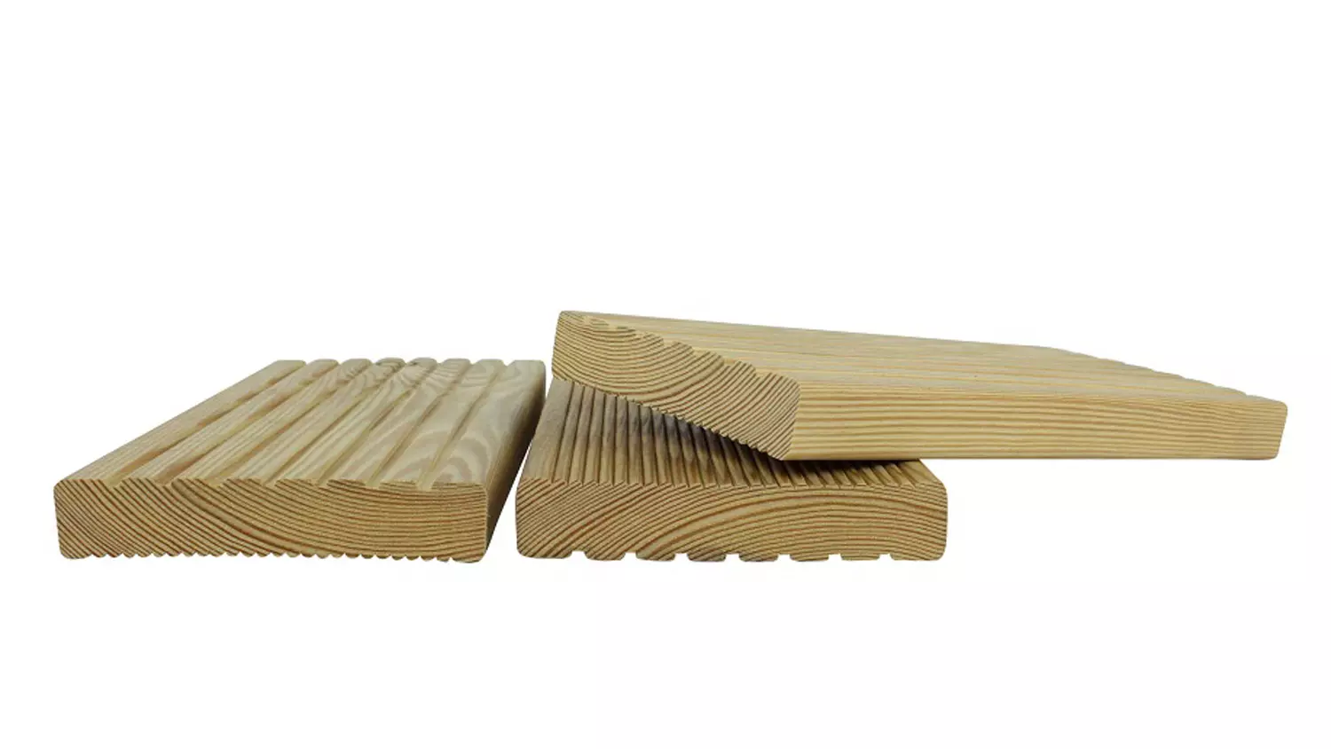 SALE Terrassendiele sib. Lärche 27x143mm, Länge 4,00m, grob/fein, A/B-Sort.  