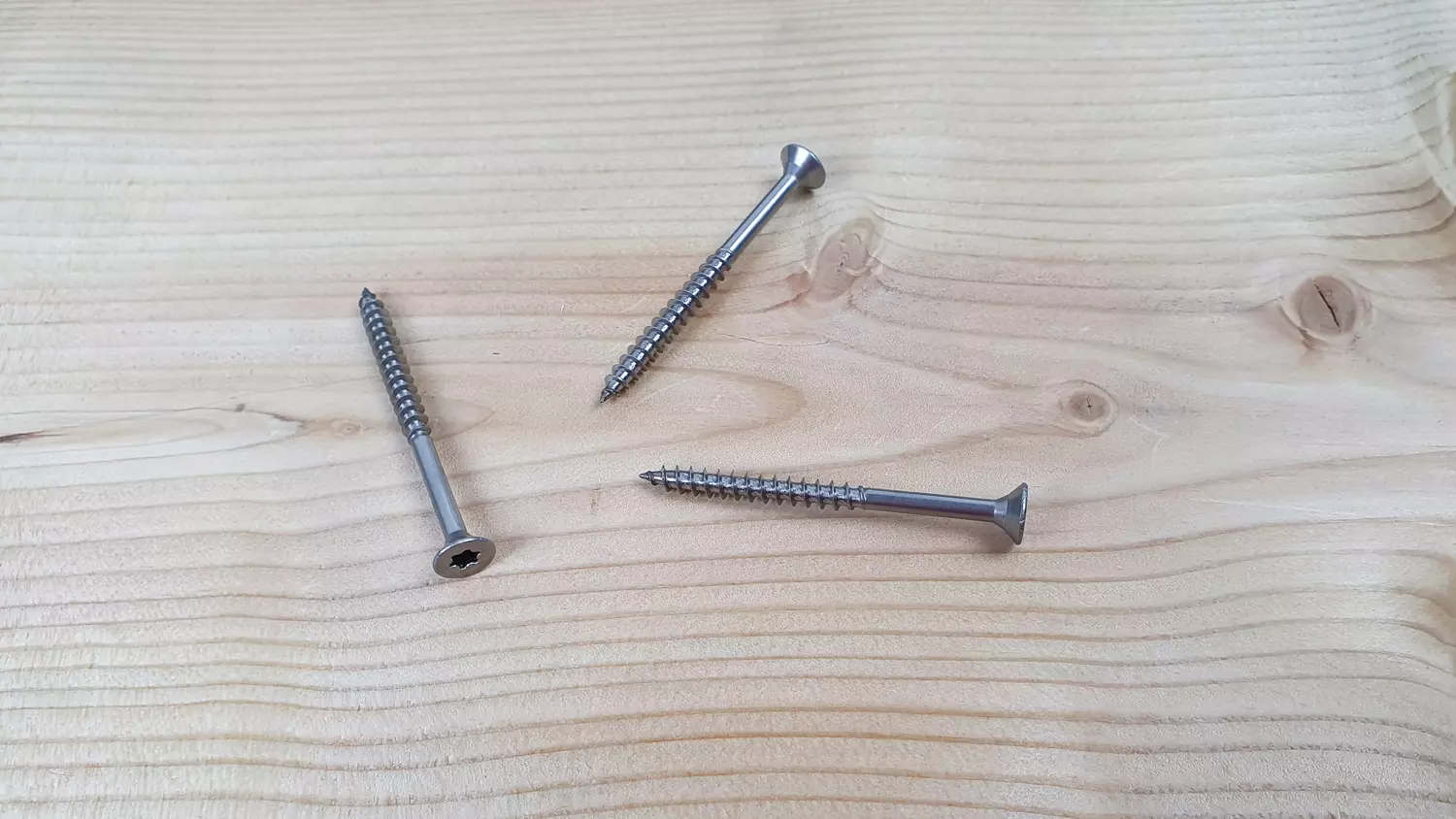 A2 Schrauben 4,0x50/30mm TX20, Senkkopf, Standardspitze, 200 Stck./Pack. 